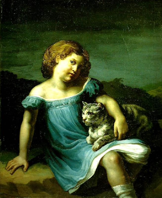 louise vernet enfant, Theodore   Gericault